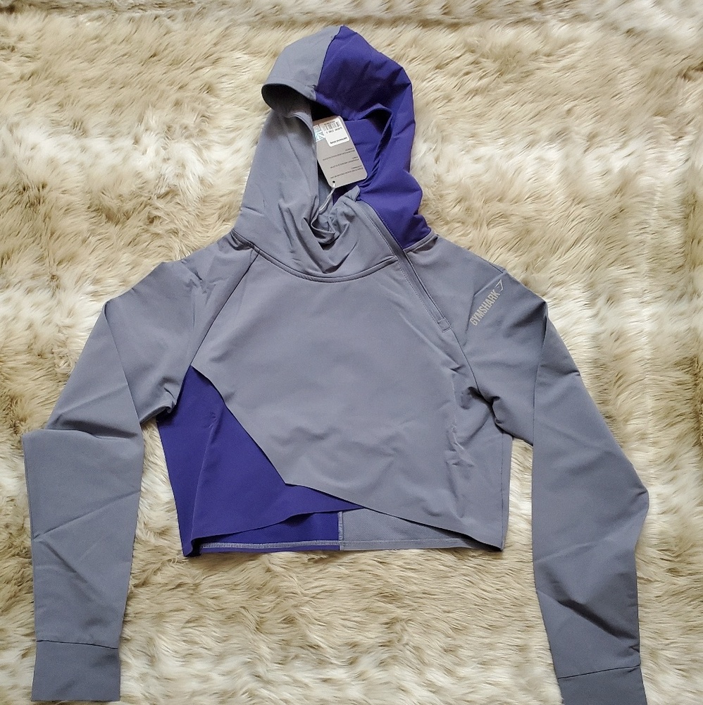 NWT Gymshark Asymmetric Performance Hoodie